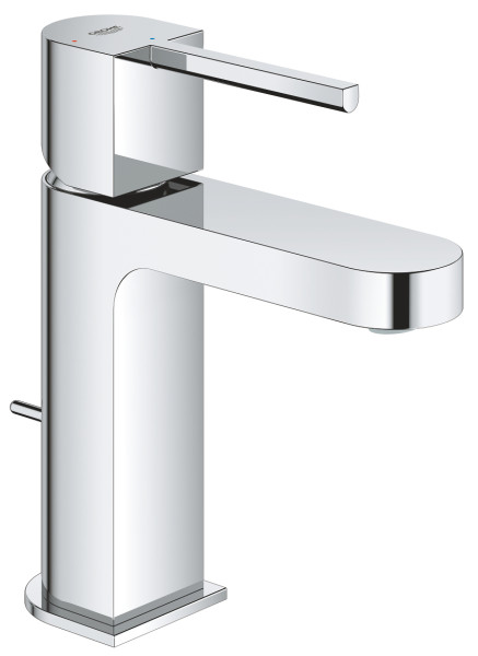 Grohe 23 870 003 Plus Смеситель для раковины 105 мм, со сливным гарнитуром, картридж ES, 5,7 л/м. Фото 1