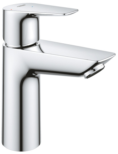 Grohe 23 908 001 BauEdge Смеситель для раковины 108 мм, PushOpen, CoolStart, 5.7 л/мин. Фото 1