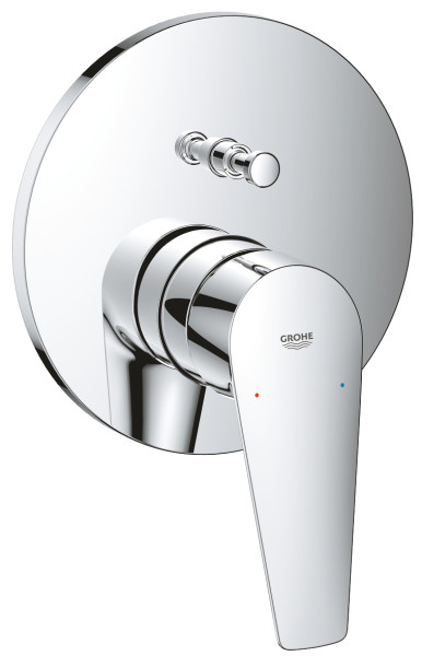 Grohe 24 162 001 BauEdge Смеситель для 2х потребителей (внешняя монтажная часть). Фото 1