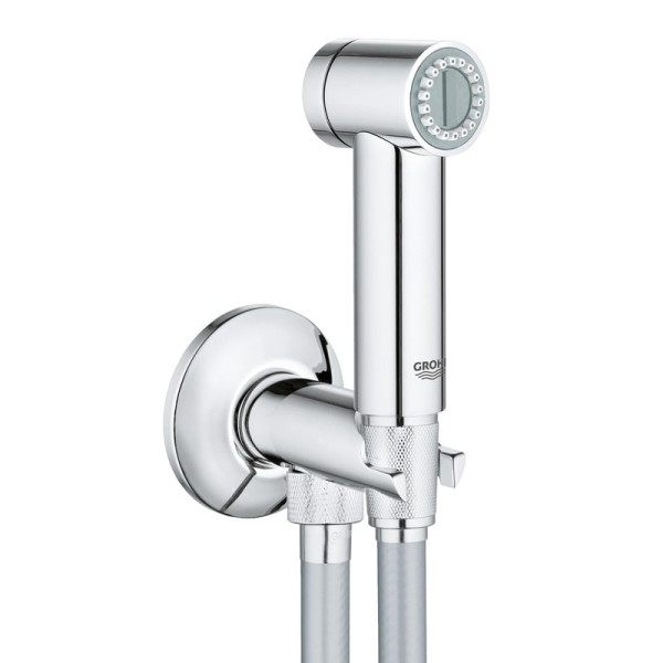 Grohe 26 329 000 Sena Душевой набор с гигиеническим душем, с запорным вентилем, шл. 1000 мм. Фото 1