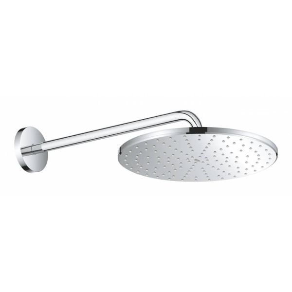 Grohe 26 557 000 Rainshower Верхний душ Ø310 мм, 1 режим, с бок. кроншт. 422 мм. Фото 1