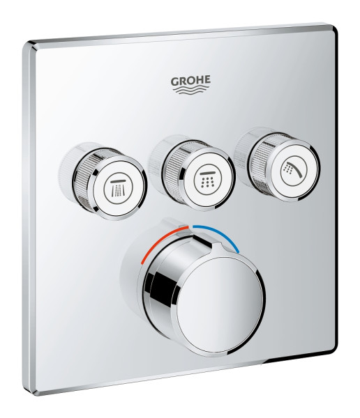 Grohe 29 149 000 Grohtherm SmartControl Смеситель для 3х потребителей (внешняя монт. часть). Фото 1