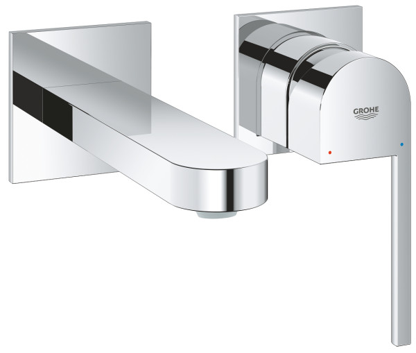 Grohe 29 303 003 Plus Смеситель для раковины 146 мм, настен., (внешняя монтажная часть). Фото 1