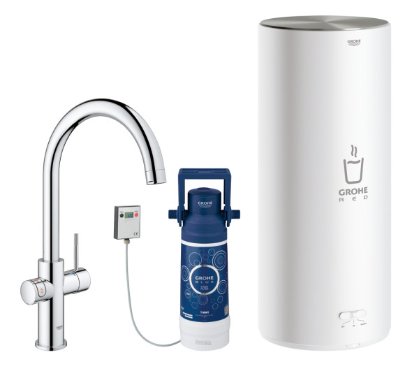 Grohe 30 079 001 GROHE Red Duo Смеситель и бойлер L + фильтр S -Size. Фото 1