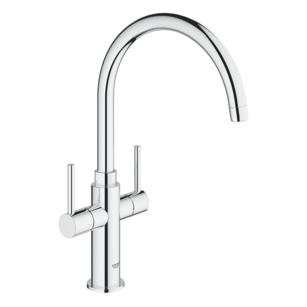 Grohe 30 190 000 Ambi Cosmopolitan Смеситель для кухни 256 мм, кер 90°, ∩ излив. Фото 1