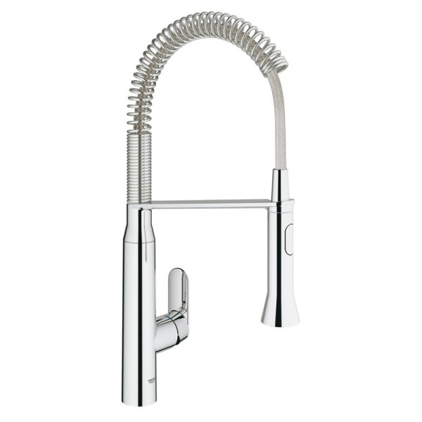 Grohe 31 379 000 К7 Смеситель для кухни профессиональная металлическая лейка. Фото 1