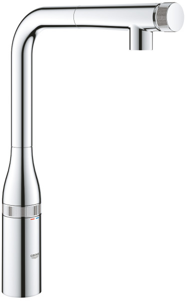 Grohe 31 615 000 Essence Smart Control Смеситель для кухни 314 мм, с выдвижным Г изливом. Фото 1
