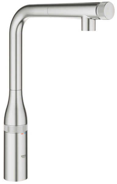 Grohe 31 615 DC0 Essence Smart Control Смеситель для кухни 314 мм, с выдвижным Г изливом. Фото 1