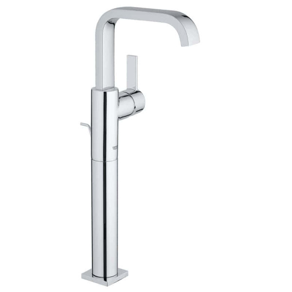 Grohe 32 249 000 Allure Смеситель для свободностоящей раковины 369 мм, со сливным гарн., EcoJoy. Фото 1