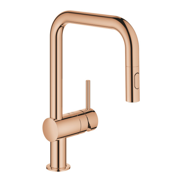 Grohe 32 322 DA2 Minta Смеситель для кухни 353 мм, выдвижной П излив. Фото 1