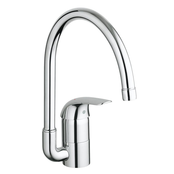 Grohe 32 752 000 Euroeco Смеситель для кухни 198 мм, ∩ излив. Фото 1