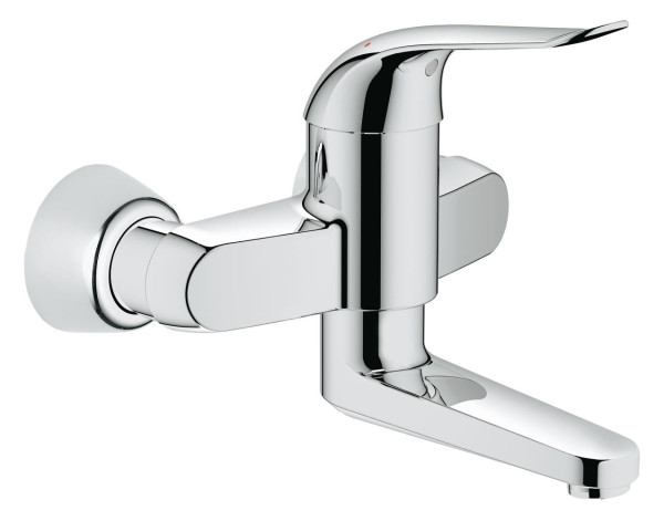 Grohe 32 767 000 Euroeco Special Смеситель для раковины 197 мм. настенный, EcoJoy. Фото 1