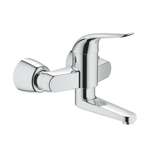 Grohe 32 771 000 Euroeco Special Смеситель для раковины настенный, L=214 мм. Фото 1
