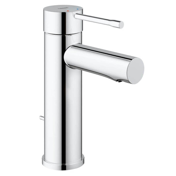 Grohe 32 898 001 Essence Смеситель для раковины 111 мм, со сливным гарнитуром, EcoJoy. Фото 1