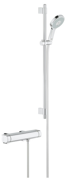 Grohe 34 482 001 GrohTherm 2000 Термостат для душа 34169000 + Душевой гарнитур 27734000. Фото 1