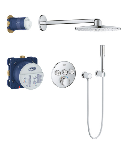 Grohe 34 705 000 Grohtherm SmartControl Набор для комплектации душа, с терм., Ø310/микрофон мм, 2/1. Фото 1