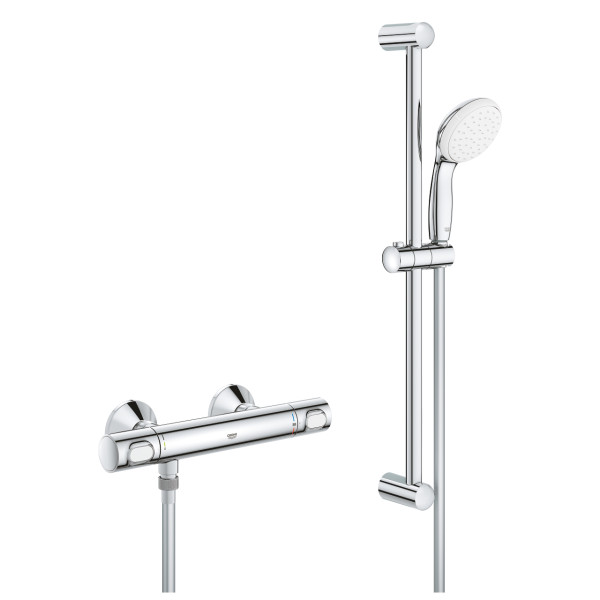 Grohe 34 796 000 GrohTherm 500 Термостат для душа 34 793 000 + Душевой гарнитур 27 853 000. Фото 1