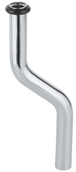 Grohe 37 040 000 Сливная трубка для писсуара H=200 мм, Ø18 мм, изгиб 50 мм. Фото 1