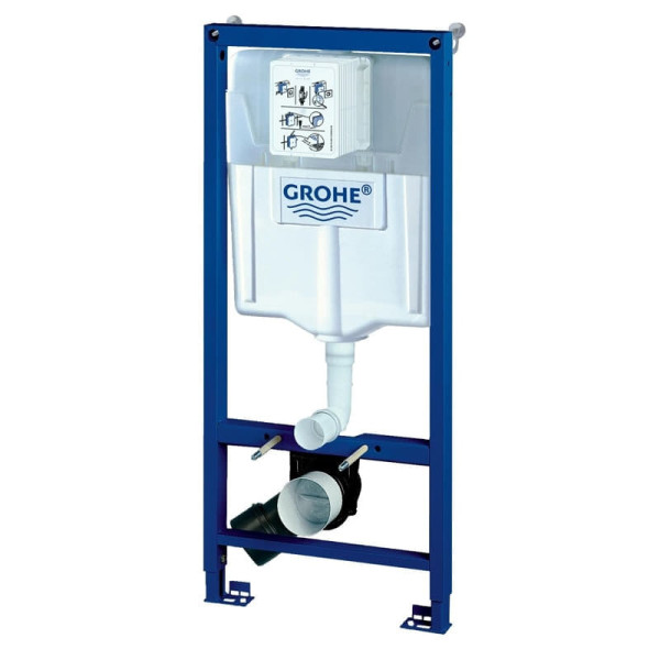 Grohe 38 536 001 Rapid SL 2в1, для подвесного унитаза, 1.13 м, Набор (рама+уголки). Фото 1