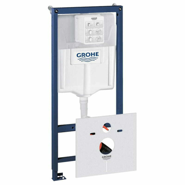 Grohe 38 539 001 Rapid SL 3 в 1, для подв. унитаза, 1.13 м, Набор (рама+уголки+шумоизоляция). Фото 1