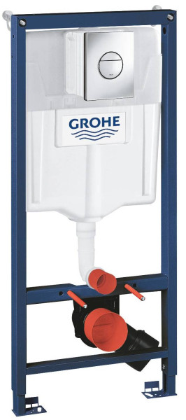 Grohe 38 860 000 Rapid SL 3в1 для подвесного унитаза, Набор (панель Nova Cosmo+рама+уголки) хром. Фото 1