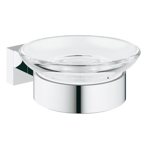 Grohe 40 754 001 Essentials Cube Мыльница с держателем. Фото 1
