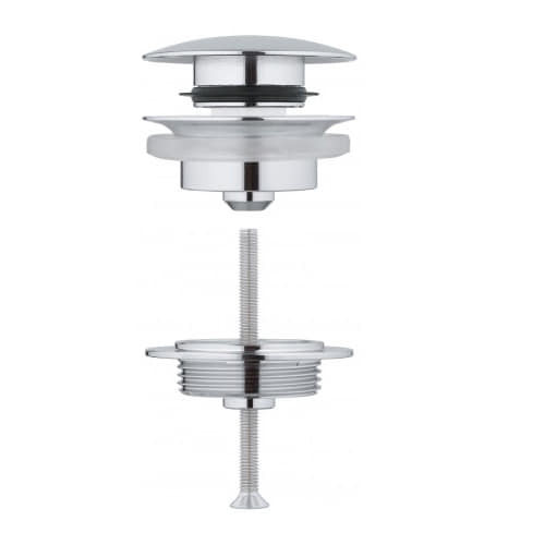 Grohe 65 807 000 Универсальный донный клапан Push-Open, 1¼". Фото 1