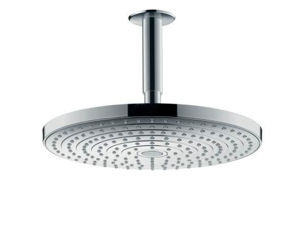 Hansgrohe 27337000 Верхний душ Raindance Select S 300 2jet, с потолочным подсоединением, 1/2. Фото 1