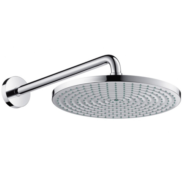 Hansgrohe 27493000 Raindance Верхний душ Raindance AIR, 300 мм, держатель 389 мм, 1/2. Фото 1