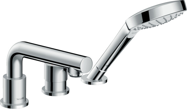 Hansgrohe 72417000 Talis S Смеситель на край ванны, на 3 отверстия. Фото 1