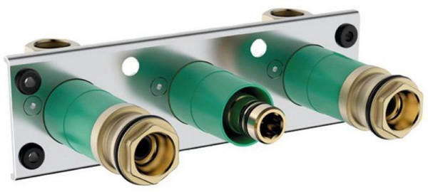 HG 13 129 180 ShowerTablet Скрытая часть для термостата ShowerTablet 600, для 2 потребителей. Фото 1