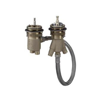 HG 13 550 180 Скрытая часть термостата для ванны на 2 отверстия, ½". Фото 1