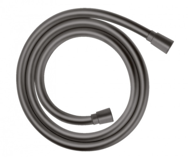 HG 28 276 340 Isiflex Шланг душевой 1600 мм, упорный подшипник, шлифованный черный хром. Фото 1