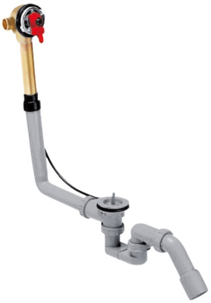 HG 58 125 180 Exafill Налив/Слив/Перелив для стандартных ванн (скрытая монтажная часть). Фото 1