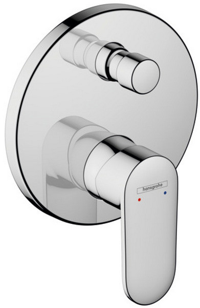 HG 71 467 000 Vernis Blend Смеситель для ванны, с защитной комбинацией (внешняя монтажная часть). Фото 1