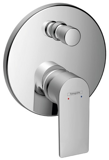 HG 72 469 000 Rebris E Смеситель для 2х потребителей, с защитной комбинацией (внеш. монт. часть). Фото 1