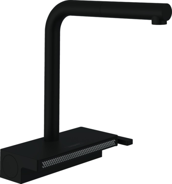HG 73 836 670 Aquno Select M81 Смеситель для кухни 250 мм, 2 реж., выдвижной ∩ излив, MagFit, 7 л/ми. Фото 1