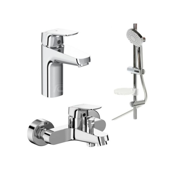 Ideal Standard CERAFLEX BD001AA Набор 3-в-1 Смесители и душевой гарнитур. Фото 1