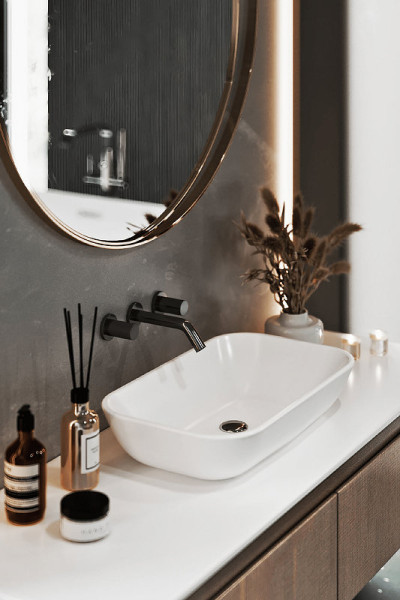 INFINITY 60 Умывальник накладной Белый S1 (WB.CT/Infinity/60-N/WHT.G/S1). Фото 3