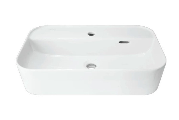 INFINITY SHELF Умывальник накладной 60 см ВКС Белый S1 (WB.CT/Infinity/60-C.Shelf/WHT.G/S1). Фото 4