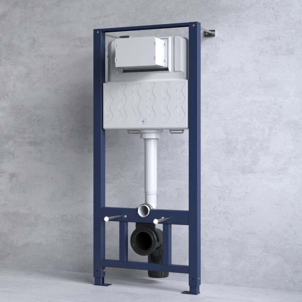 Инсталляция для подвесного унитаза с пневматической клавишей Pro L. Фото 2