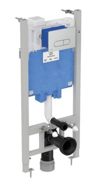 Инсталляция Ideal Standard Prosys 2.0 для подвесного унитаза, кнопка хром (R0464AA). Фото 1