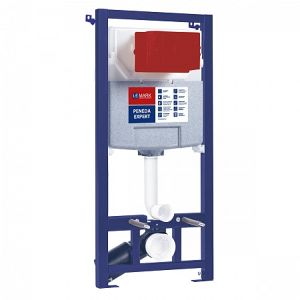 Инсталляция Lemark PENEDA EXPERT механическая для подвесных унитазов, без кнопки смыва. Фото 1