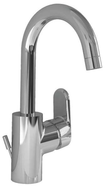 IS B0410AA Vito Смеситель для раковины 191 мм, HWTC, CLICK, ∩ излив, 13 л/мин. Фото 1