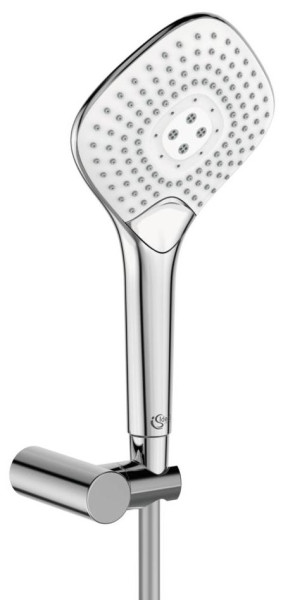 IS B1766AA Idealrain Душевой набор Evo Jet Diamond XL3, 130х130 мм, 3 реж., пов. держ. шл.1750. Фото 1