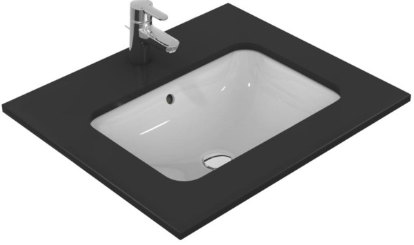 IS E506101 Connect Раковина встр. снизу 580х410 мм, без отв. под смес., с отв. перелива. Фото 1