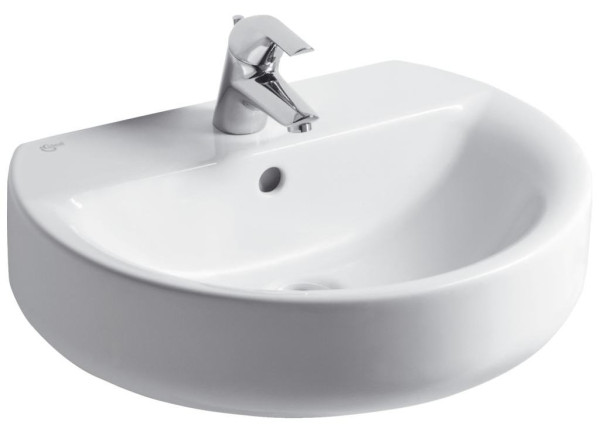 IS E786401 Connect Sphere Раковина 550х455 мм, с отв. под смеситель, с отв. перелива. Фото 1