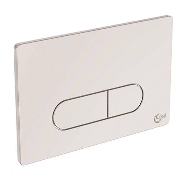 IS R0115AA Oleas™ M1 Механическая панель смыва, 2 объёма, 234х154х8,5 мм, хром. Фото 1