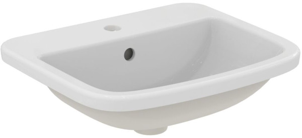 IS T059201 Tempo Раковина встраиваемая 500х430х180 мм, с отв. под смес., с отв перел. Фото 1