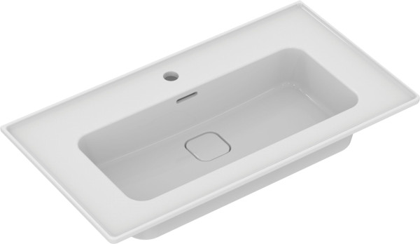 IS T300301 Strada II Vanity Раковина накладная 840х640х180 мм, с отв. под смес., с отв. перел., с ке. Фото 1